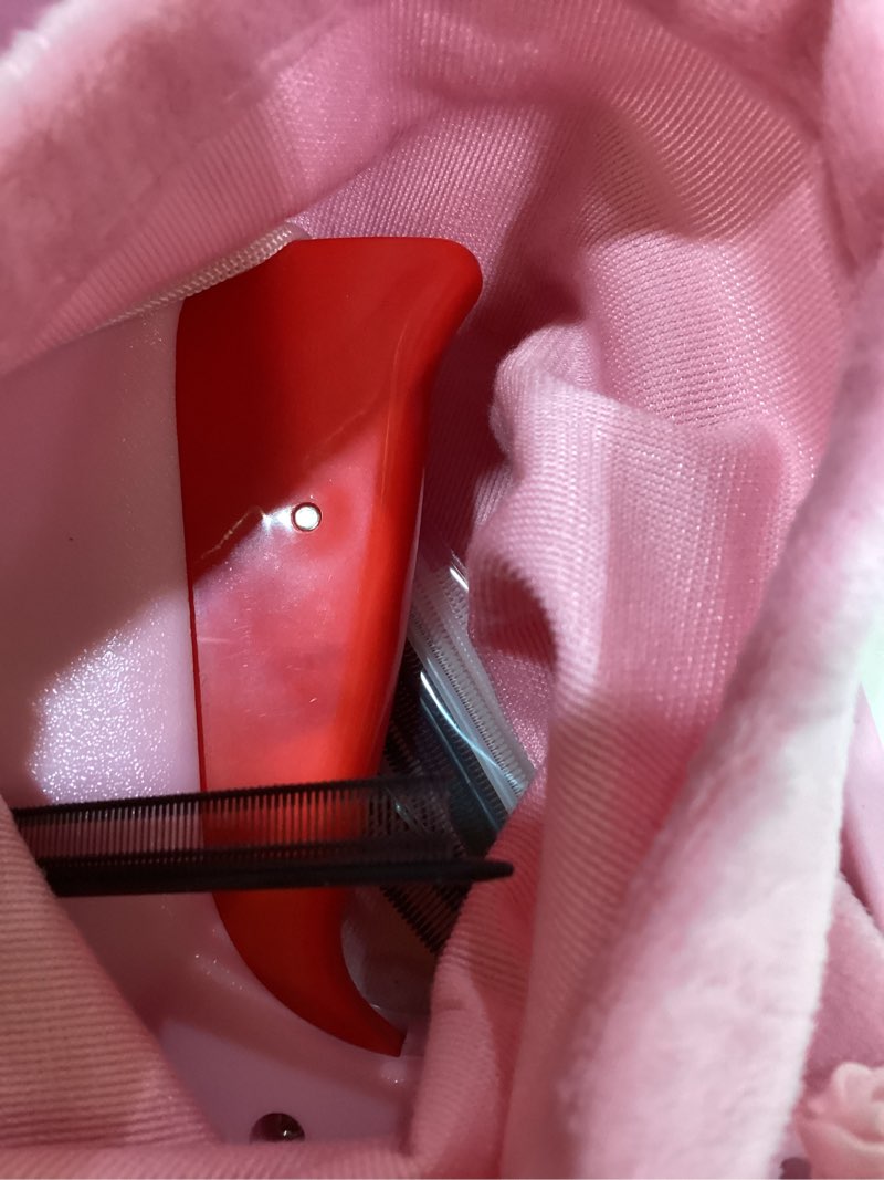 Condition photo showing New/Like New for stitchy no-sew hemming tool- easy, portable, professional-grade tagging gun for quick, temporary hems on pants, skirts, dresses, and sleeves