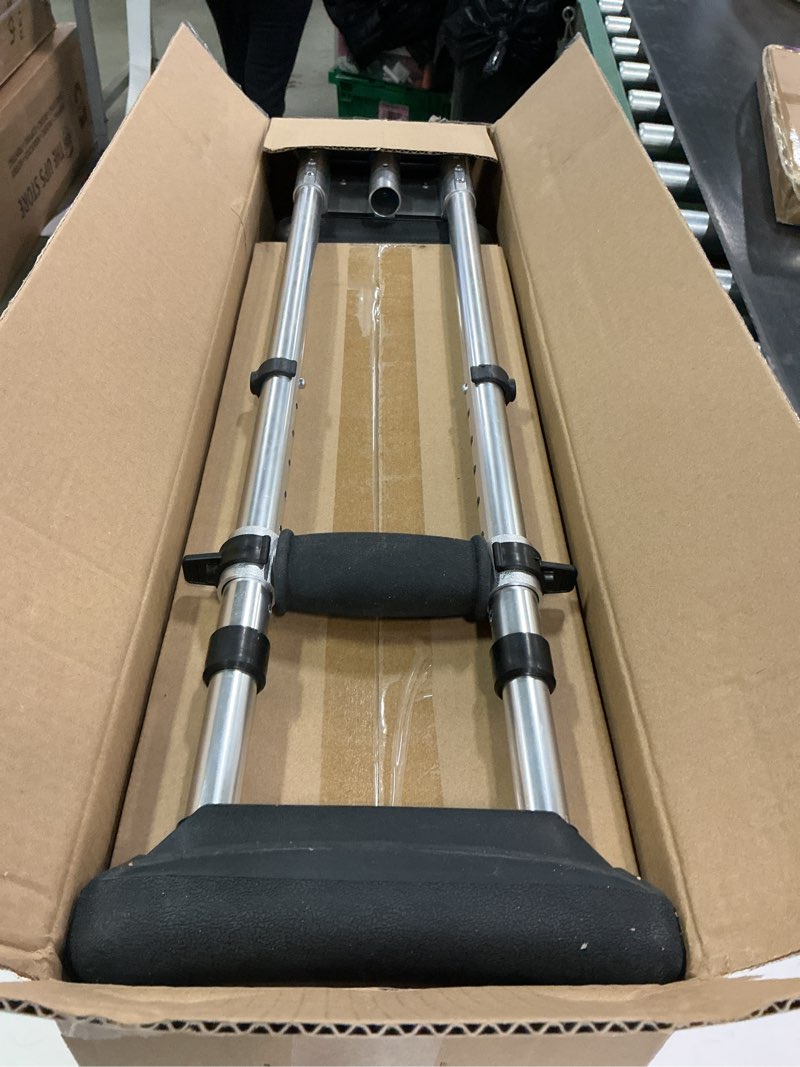 Condition photo showing Good Condition for Adjustable Knee Support Crutch, No-Slip Kneepad & Ergonomic Handle, Lightweight Aluminum Mobility Aid for Broken Ankle, Foot Surgery Recovery