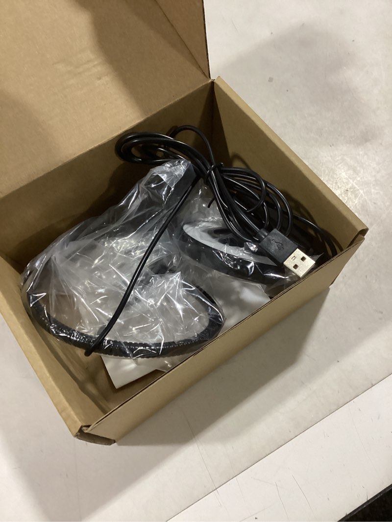 Condition photo showing New/Like New for USB Clip-On Desk Lamp with 3 Color Modes, Adjustable Brightness, Flexible Gooseneck, 1 Minute Timer, Book Light for Kids Reading Book in Bed at Night Clip on Table, headboard, Dorm, Black Black 8W