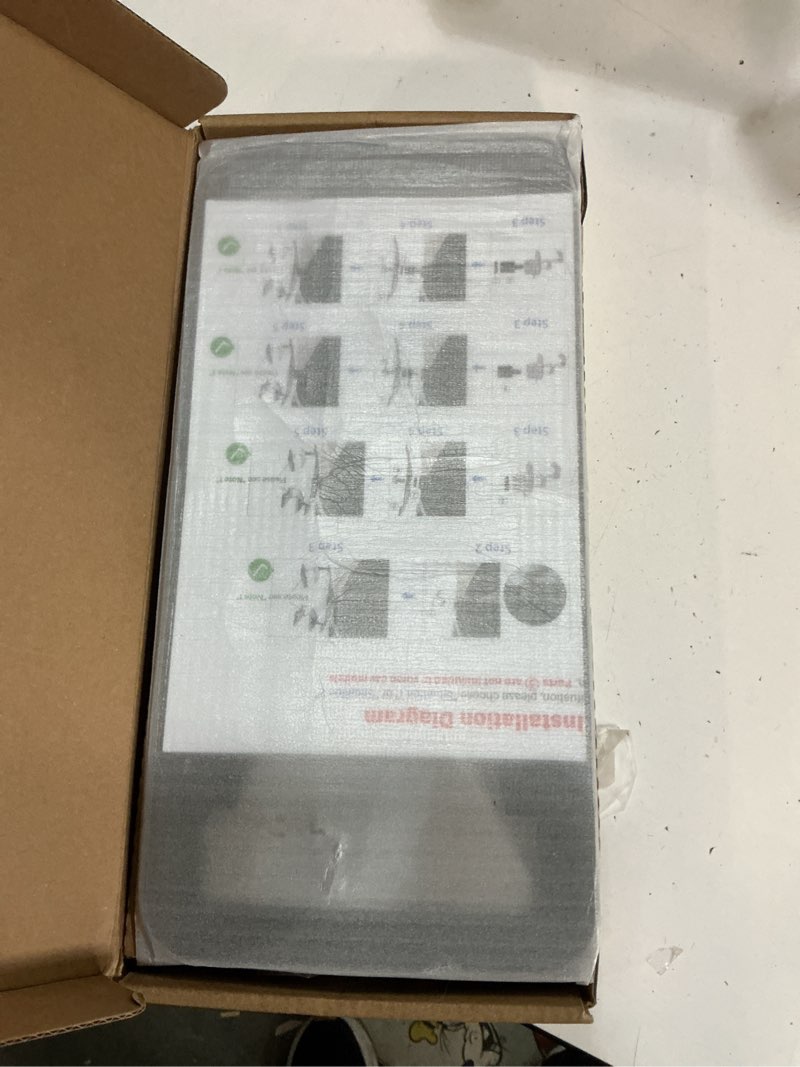 Condition photo showing New/Like New for front license plate bracket compatible with gmc yukon/sonoma/terrain,no drill front grille license plate mount,installs in seconds license plate holder,anti-theft screws