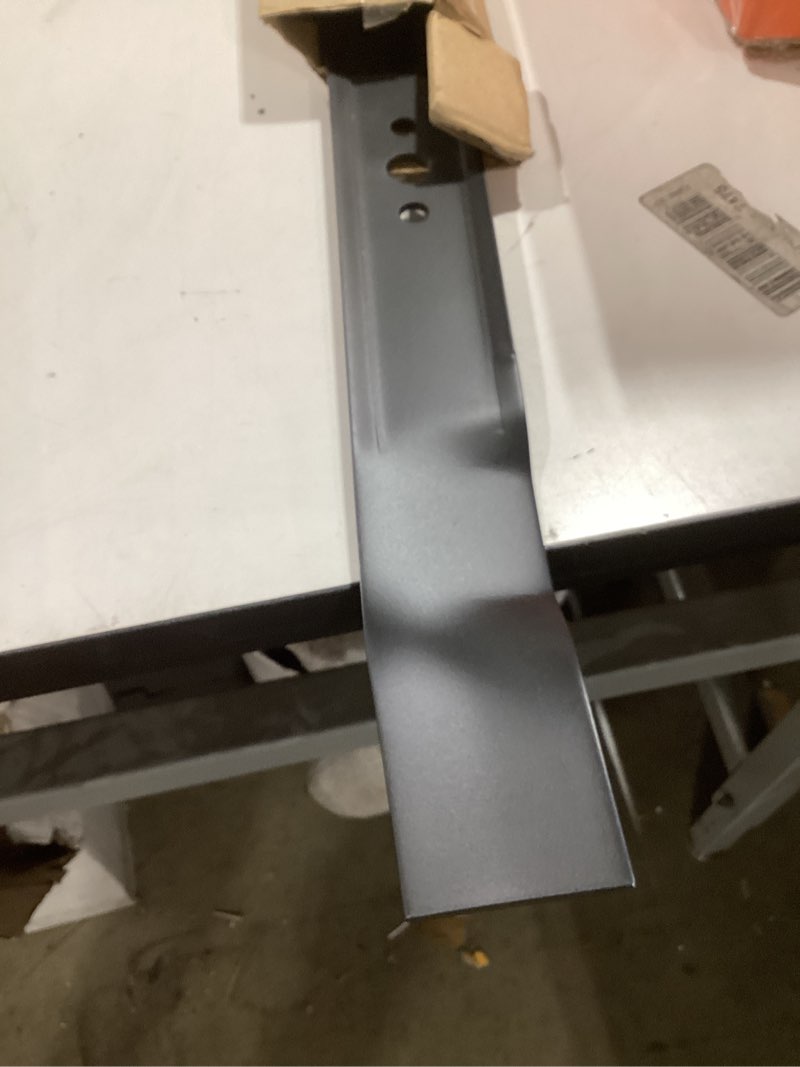 Condition photo showing Good Condition for 331737b mulching blade, 21-inch professional lawn mower blade for craftsman, husqvarna, poulan mowers, replaces oem no. 165833, 175052, 406712, 532175064, 594893001, 175064