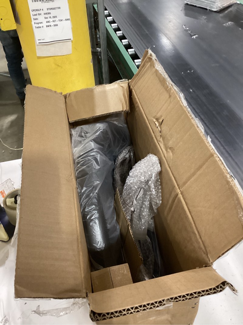 Condition photo showing Good Condition for KKTONER PU Leather Round Rolling Stool with Back Rest Height Adjustable Swivel Drafting Work SPA Task Chair with Wheels Black