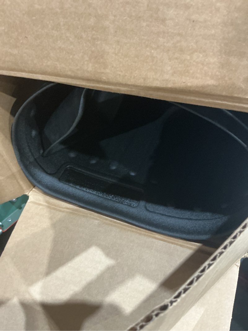 Condition photo showing As Is for husky liners x-act contour floor mats | fits 2021-2026 chevrolet trailblazer | 2nd row, 1-pc black - 55611