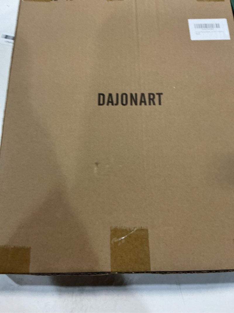 Condition photo showing New/Like New for DAJONART Vintage Floating Framed Wall Art for Living Room Bedroom Bathroom, Rustic Landscape Canvas Prints Countryside River Scene, Antique Framed Christmas Wall Decor for Farmhouse Rustic Home, 12"x16" 16"L x 12"W Susquehanna River