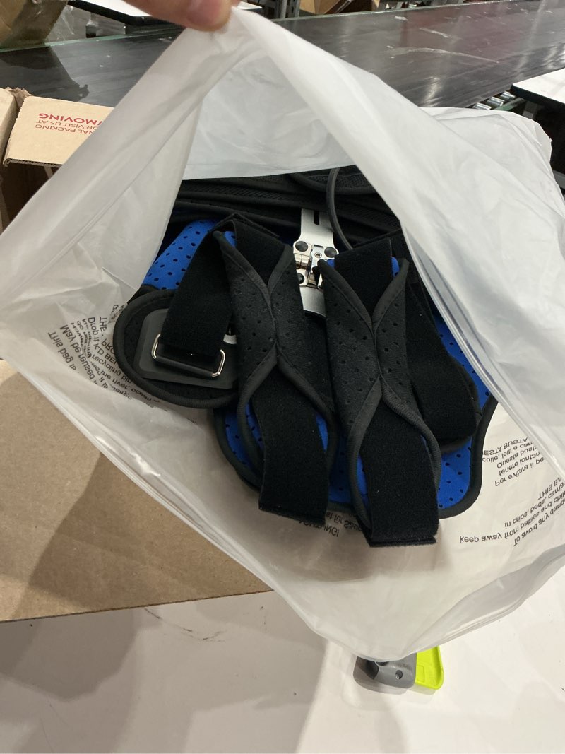 Condition photo showing As Is for nvorliy tlso full back brace for back pain relief - inflatable airbag thoracic back brace orthosis support for compression fracture, pre or post op, kyphosis, scoliosis, osteoporosis (large)