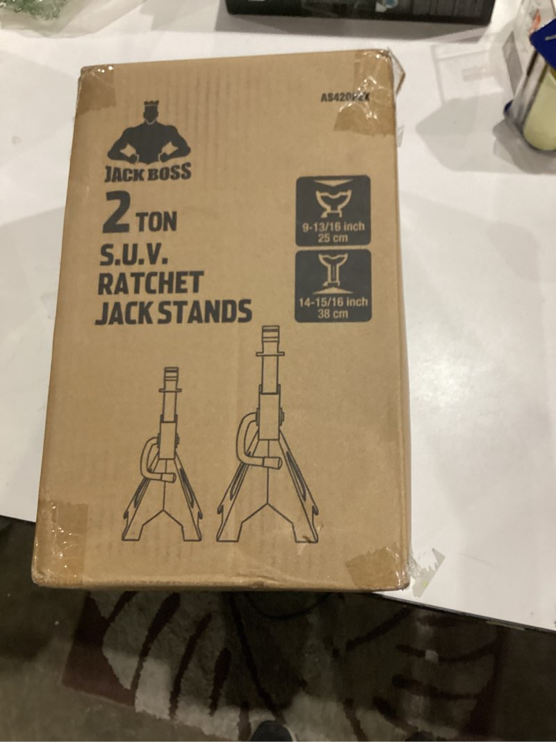 Condition photo showing New/Like New for Jack Stands Low Profile 2 Ton(4000 LBs) Lifting Car Stand, Fit Use for Cars Automotive Small Vehicles, 2 Pack 2T low profile