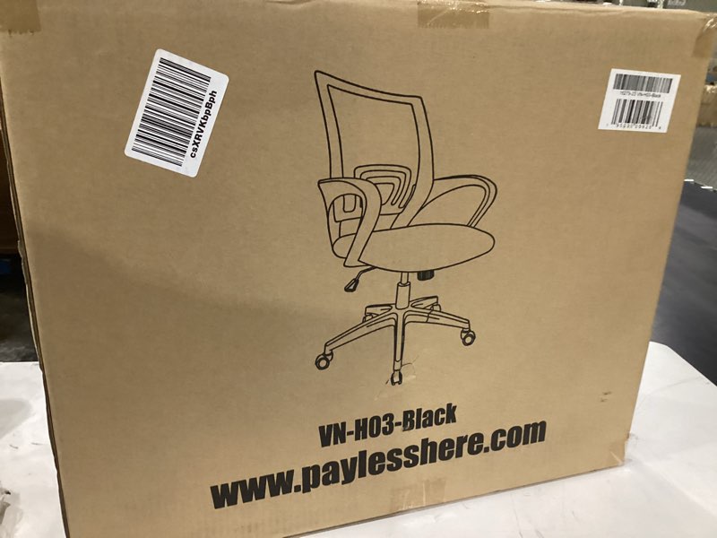 Condition photo showing New/Like New for home office chair ergonomic desk chair mesh computer chair with lumbar support armrest executive rolling swivel adjustable mid back task chair for.