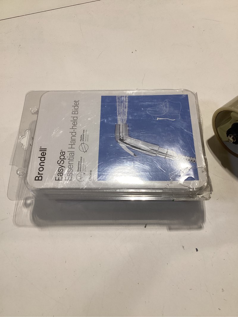 Condition photo showing Good Condition for brondell silver chrome toilet mounted handheld bidet sprayer