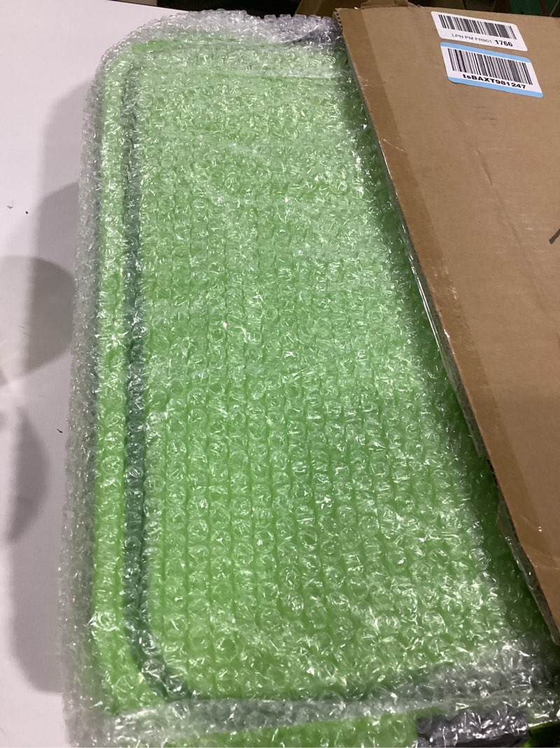 Condition photo showing New/Like New for Collapsible Bucket 5.8 Gallon 22L with Wheels Handle Drain Plug Water Outlet and 2 Universal Connectors for Portable Pressure Washer Cordless Car Washing Camping RV Pet Bath Multi-Use