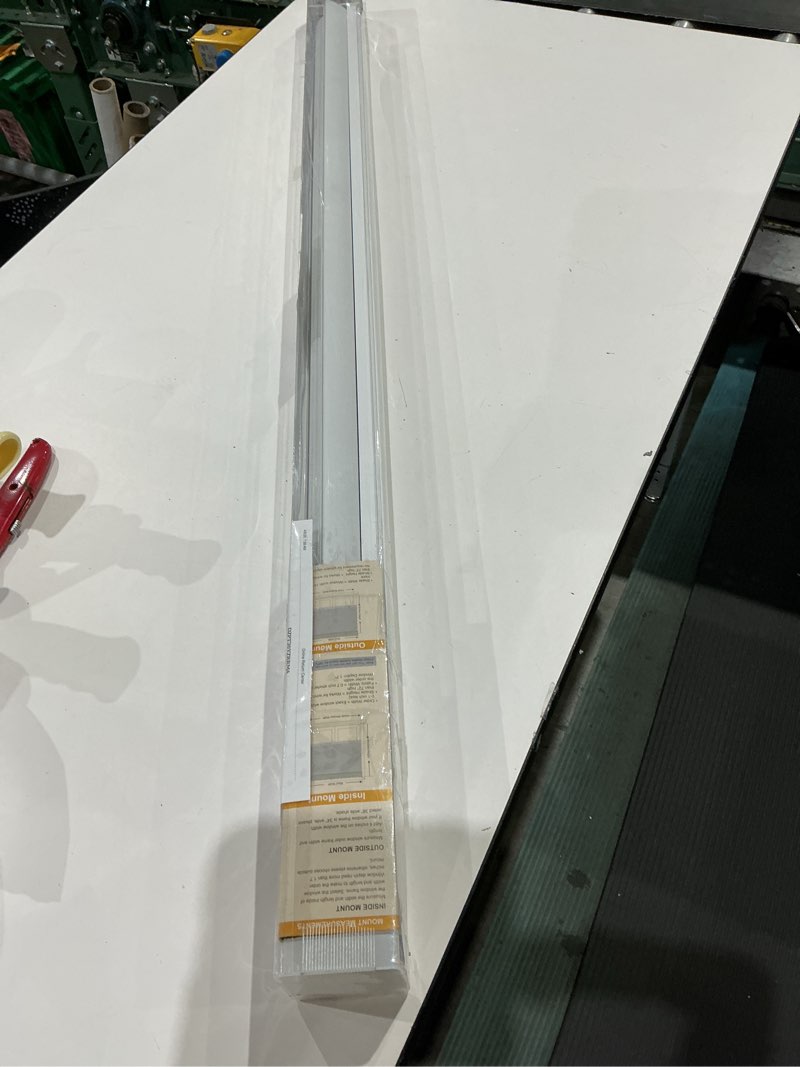 Condition photo showing Good Condition for persilux blackout roller blinds for indoor windows, cordless roller shades with valance, thermal insulated fabric window shades & blinds, uv protection shades for home and bedroom (white,46"w x 72"h) 46"w x 72"h white