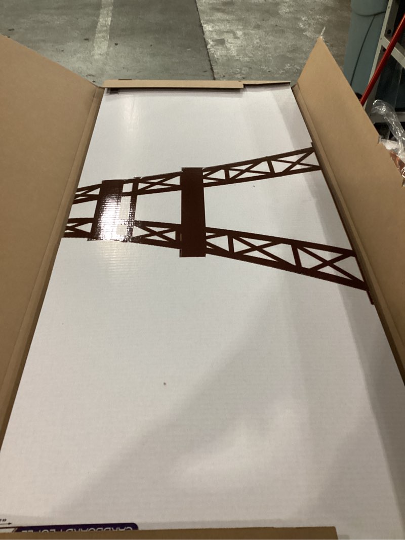 Condition photo showing New/Like New for Cardboard People Paris Eiffel Tower Life Size Cardboard Cutout Standup - Paris Party Theme