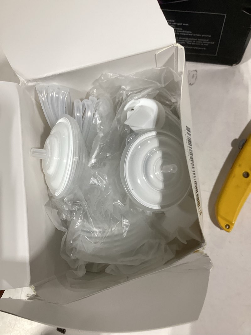 Condition photo showing Good Condition for 2 packs 15mm full pump parts with 10oz bottle compatible with spectra s1/s2/sg/9plus/sg, replacement kit for spectra pump parts include 15mm flange, 10oz bottle, backflow protector, valve, tube 2 sets-15mm