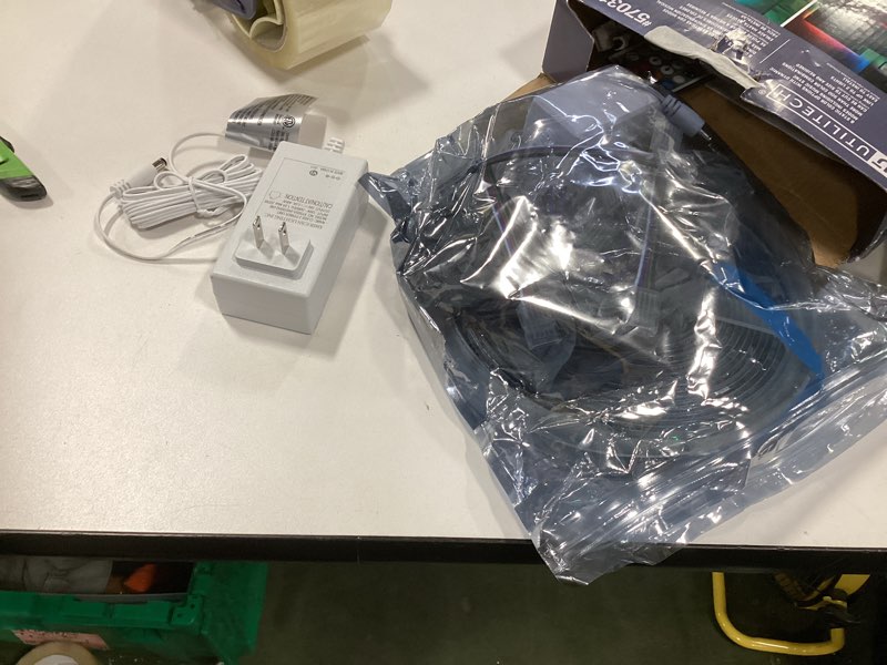 Condition photo showing As Is for Utilitech Indoor 24-ft LED Strip Light in White | L-1023-0011