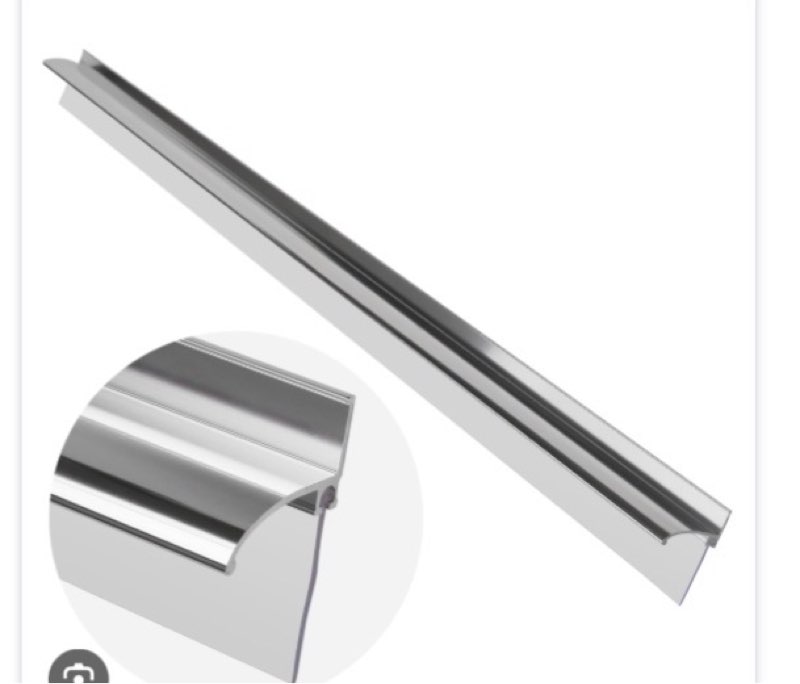 Frienda 2 Pack 32.5 Inch Two-pronged Shower Vinyl Sweep and Seal Top or Bottom Seal Accent Drip Viny