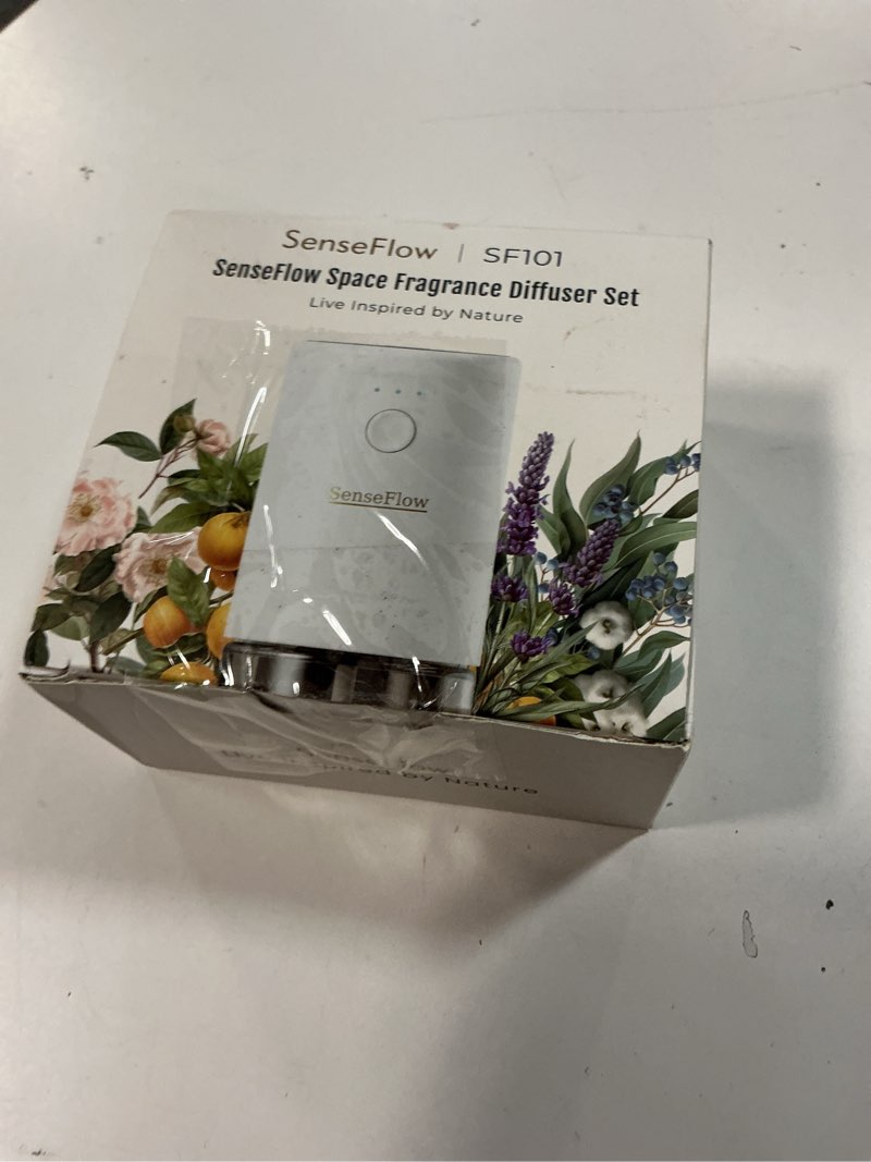 Condition photo showing New/Like New for SF101 Pro Waterless Essential Oil Diffuser, Plug in Aromatherapy Diffuser & Non-Toxic air Freshener, 120-Day Natural Aroma Mist, Covers 1000 Sq Ft- Free 30ml Ginger