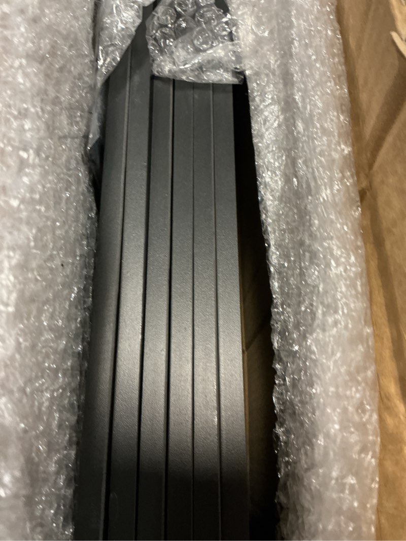 Condition photo showing Good Condition for barydat 6 sets slatwall shelves with metal brackets set heavy duty slat wall knife shelf bracket accessories wall organizer for garage and retail display, black