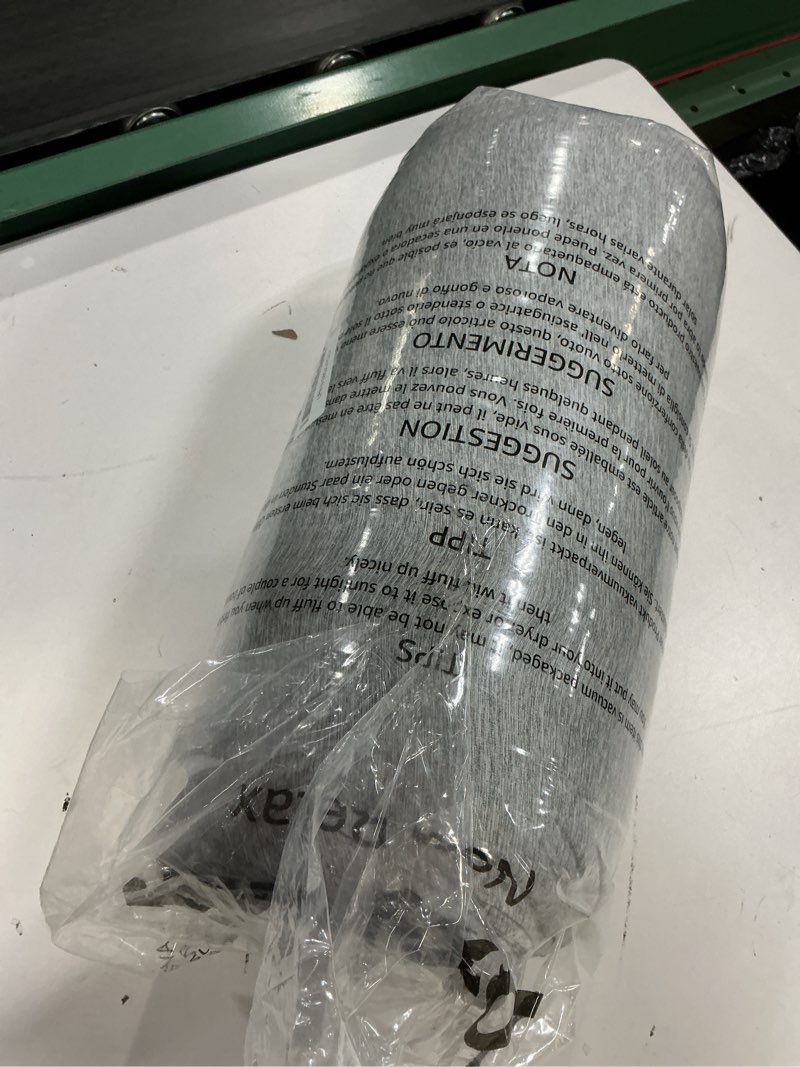 Condition photo showing New/Like New for cozylux queen comforter set - 3 pieces light grey soft luxury cationic dyeing queen comforter for all season, light gray breathable lightweight fluffy bedding sets with 1 comforter and 2 pillow shams light grey queen