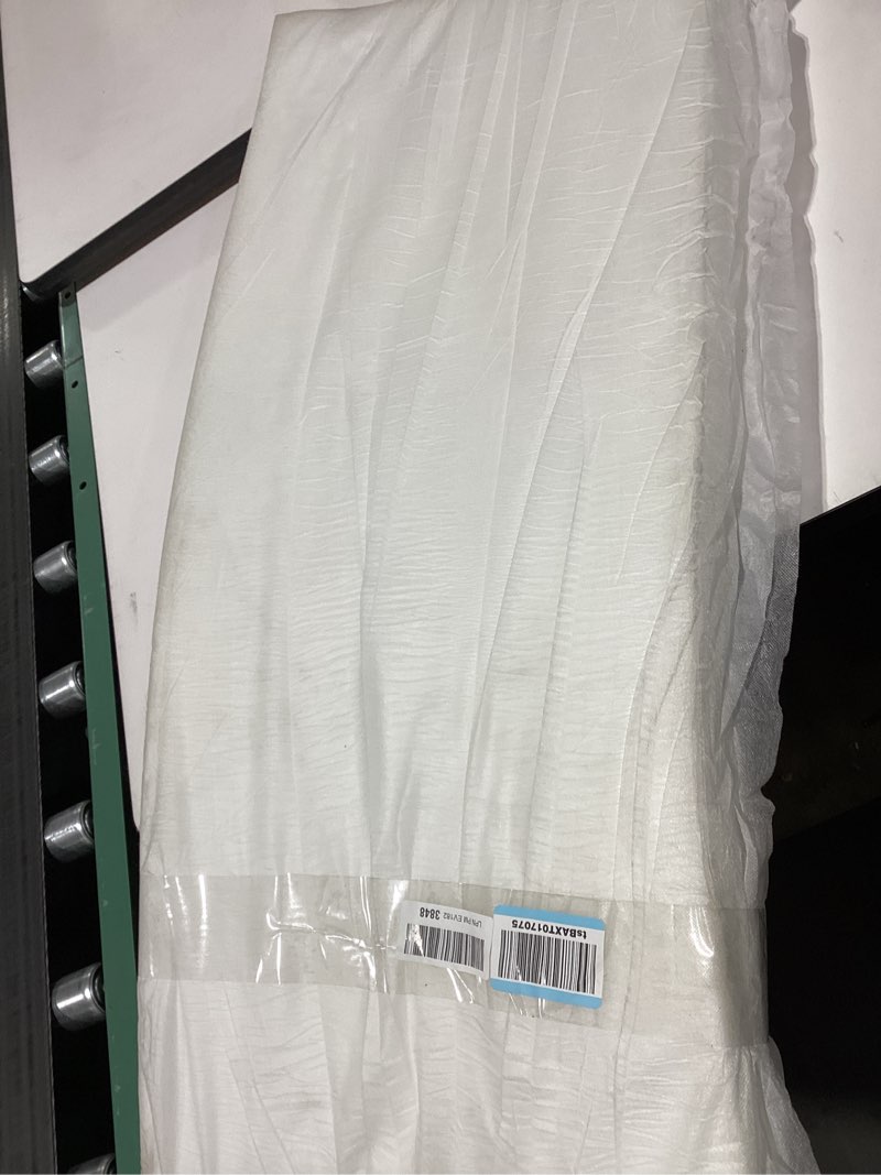 Condition photo showing As Is for Outdoor Bench Cushion 42 X 18 X 3.5 Inch Thick Waterproof Patio Furniture Cushions, Patio Porch Swing Replacement Seat Pad with Tie Straps and Anti-Slip, for Backyard Garden, Sand 42 x 18 x 3.5 in Sand