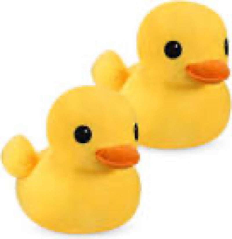 leyndo 2 pcs giant yellow duck soft stuffed animal duck stuffed pillow huggable animal play set for 