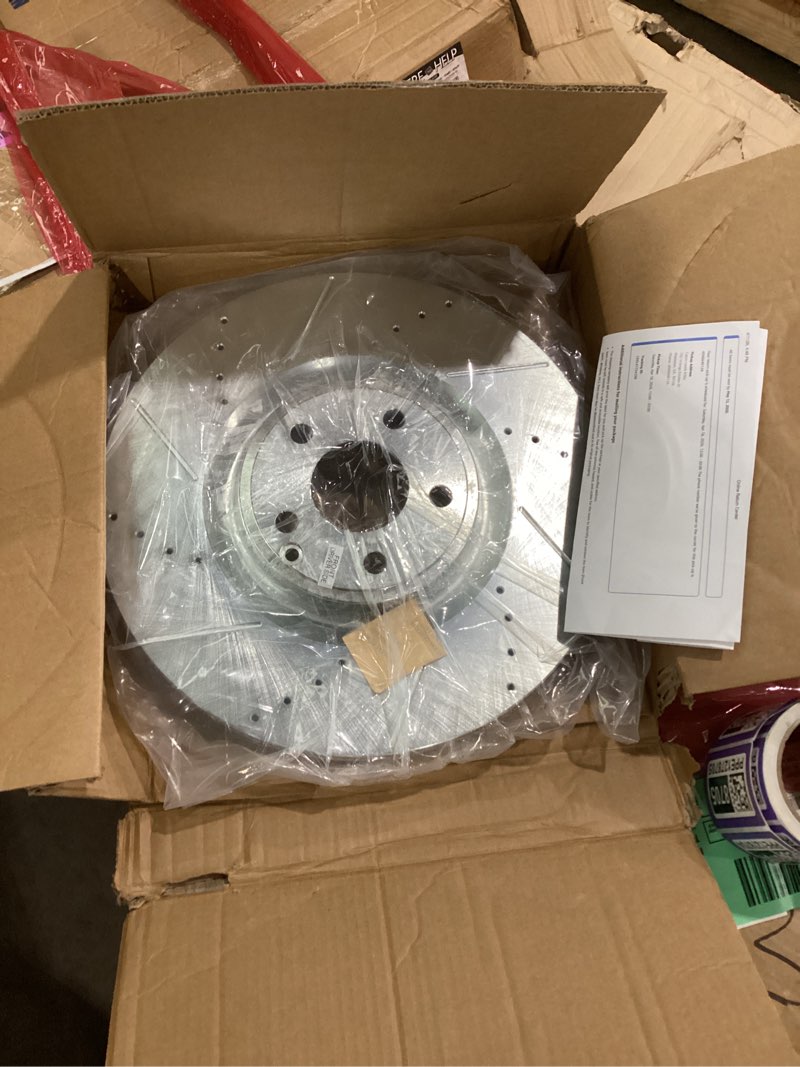 Front driver side brake rotor