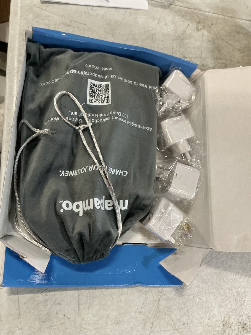 Condition photo showing New/Like New for mapambo 2000w 220v to 110v converter for hair dryer, voltage converter us to europe, converter for european travel with 2 usb-c 2 usb-a, universal travel adapter with type c/g/i/l (gray)