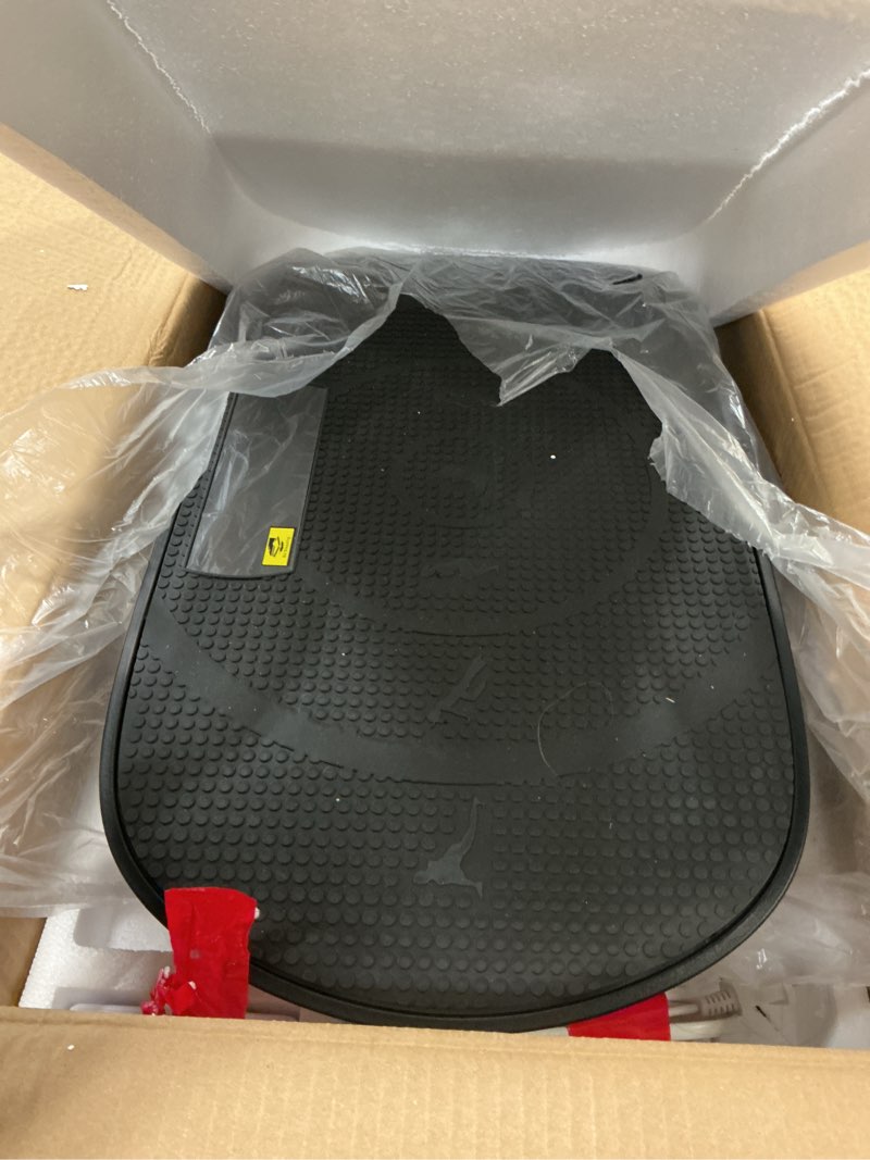 Condition photo showing As Is for MERACH Vibration Plate Exercise Machine, Whole Body Workout Equipment for Women, Bluetooth and Silicone Pedal, Vibration Plate with Auto Mode, Vibrate Fitness Platform for Home Black