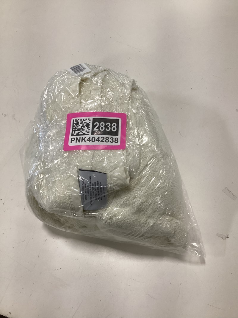 Condition photo showing New/Like New for Ultra Luxe Plush Hand Towel (Set of 2), Ivory, One Size