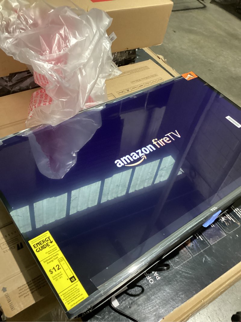 Condition photo showing New/Like New for TCL 32-Inch Class S3 1080p LED Smart TV with Fire TV (32S350F, 2023 Model), Alexa Built-in, Apple AirPlay Compatibility, Streaming FHD Television,Black 32 inches