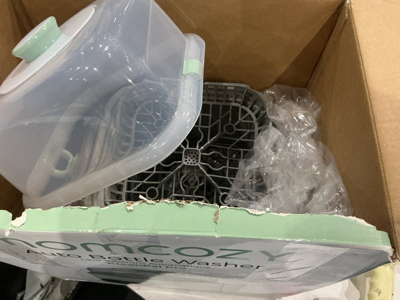 Condition photo showing As Is for momcozy kleanpal pro baby bottle washer, sterilizer & dryer - all-in-one cleaning machine for bottles, pump parts & baby essentials - time-saving & effortless care