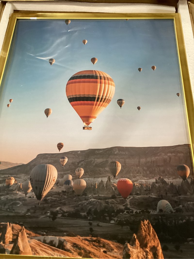 Condition photo showing Good Condition for americanflat 18x24 poster frame - gold engineered wood with polished plexiglass - wide picture frame for vertical or horizontal wall display - epic collection - gold 18x24 gold