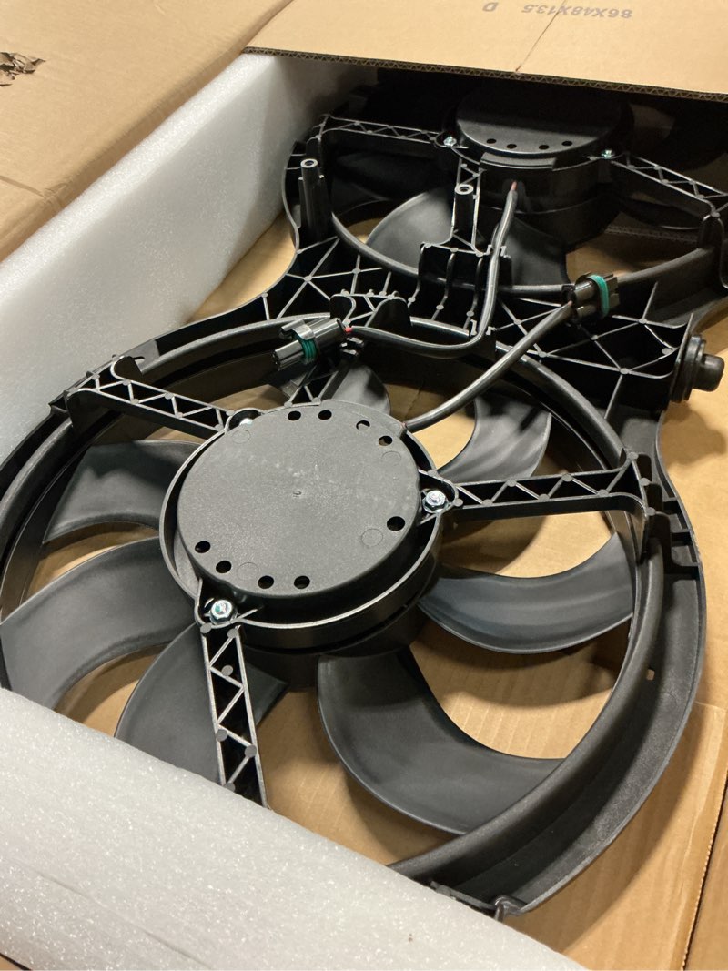 Condition photo showing Good Condition for Torchbeam Engine Cooling Radiator Fan Assembly for Infiniti JX35 2013, for Nissan Pathfinder 2013-2020, for Infiniti QX60 2014-2020 Radiator Cooling Fan Kit Replacement 623760 214813JA0A 2013 JX35, 2013-2020 Pathfinder, 2014-2020 QX60