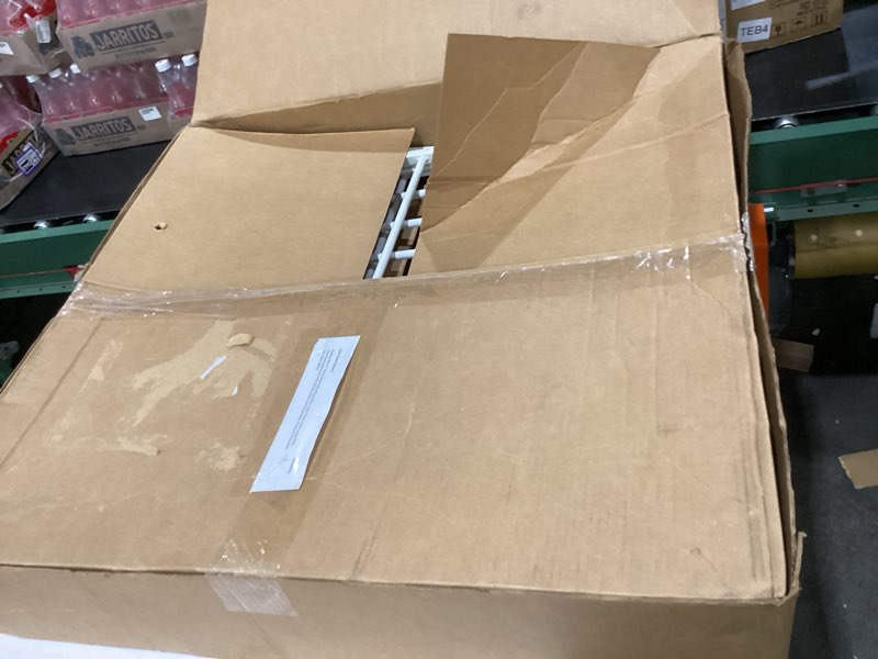 Condition photo showing Good Condition for babelio 36-57" extra wide baby/dog gate, auto close with large walk thru door,safety for pet, house, stairs and doorways, pressure mounted for chlid, white white 30"tall 36"-57" wide