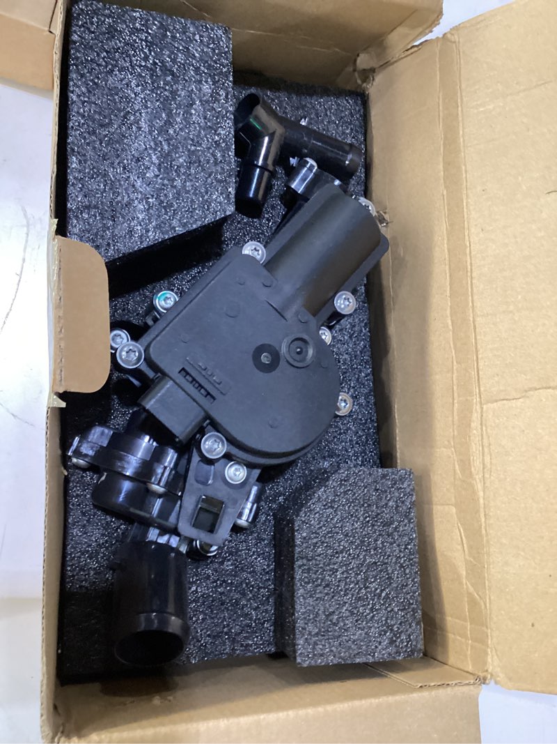 Condition photo showing As Is for 2.0l 2.5l coolant control valve compatible with 2019-2025 mazda 3 2018-2025 mazda cx-5 replace# pyfd-15-16za pyfb-15-16za pyfb1516za pyfd-15-16z pyfd1516za