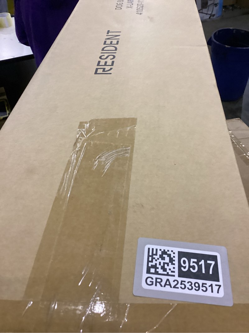 Condition photo showing New/Like New for Ruff N Roo XLarge Waterproof Bolster Cotton and Memory Foam Dog Bed with Non-Slip Bottom, Multiple Sizes X-Large