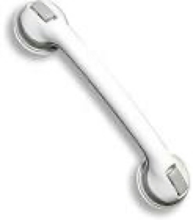 VMS Suction Grab Bar (White, 18") White 18"