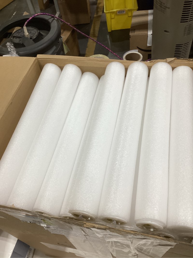 Condition photo showing As Is for Liliful 100 Pcs Glow LED Cheer Sticks Light up Glow Sticks Wedding Wand for Birthday Wedding Bridal Shower Raves Carnival Concert Glow in the Dark Party Favors Supplies(White)