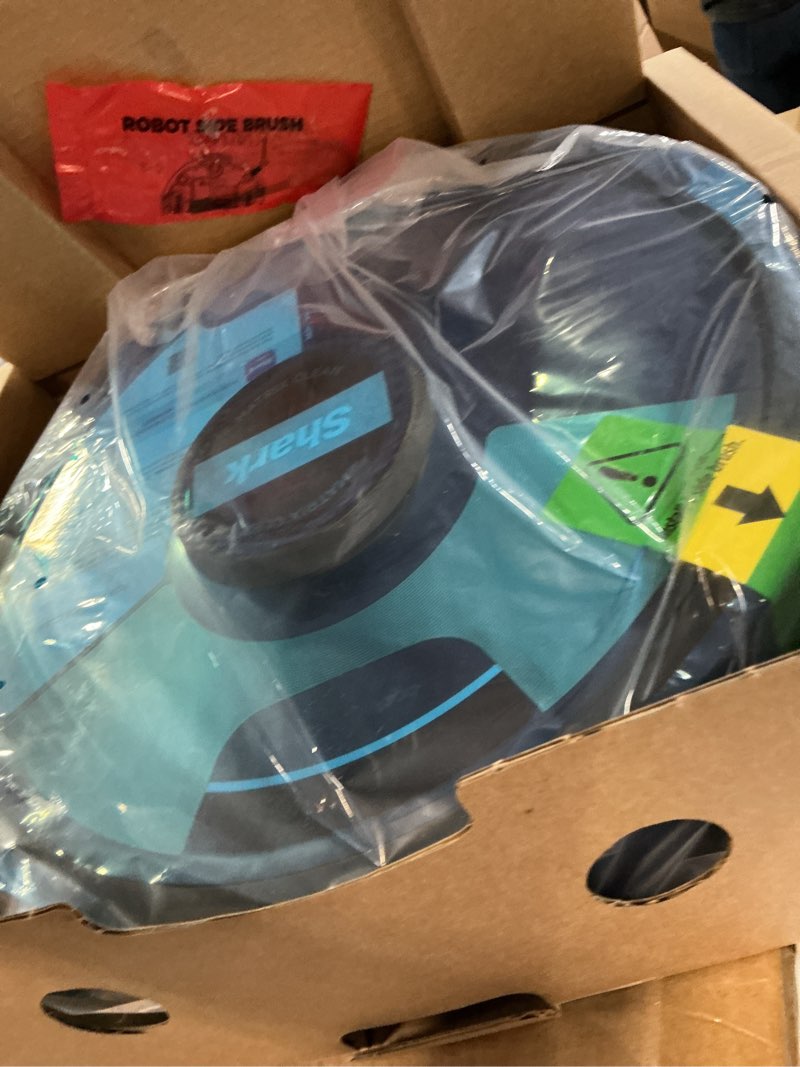 Condition photo showing Good Condition for shark matrix plus | 2-in-1 robot vacuum & mop for carpets & hard floors | sonic mopping & powerful suction for pet hair | self-empty base | 60-day capacity | hepa | lidar nav | black/gold | av2610wa matrix plus vacuum & mop (60 days)