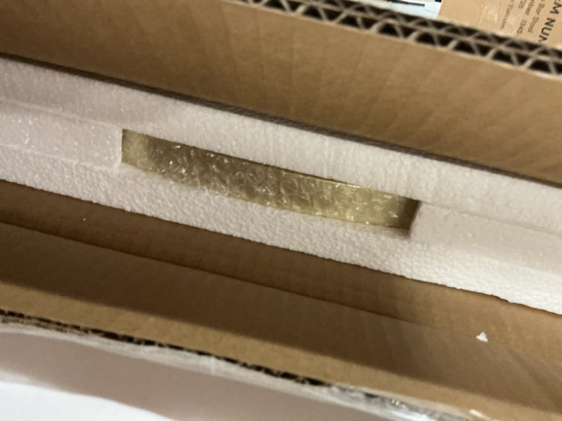 Condition photo showing New/Like New for newbulig bathroom mirror, wall mirror with aluminum alloy thin frame, bathroom mirrors for over sink, bedroom, living room, entryway