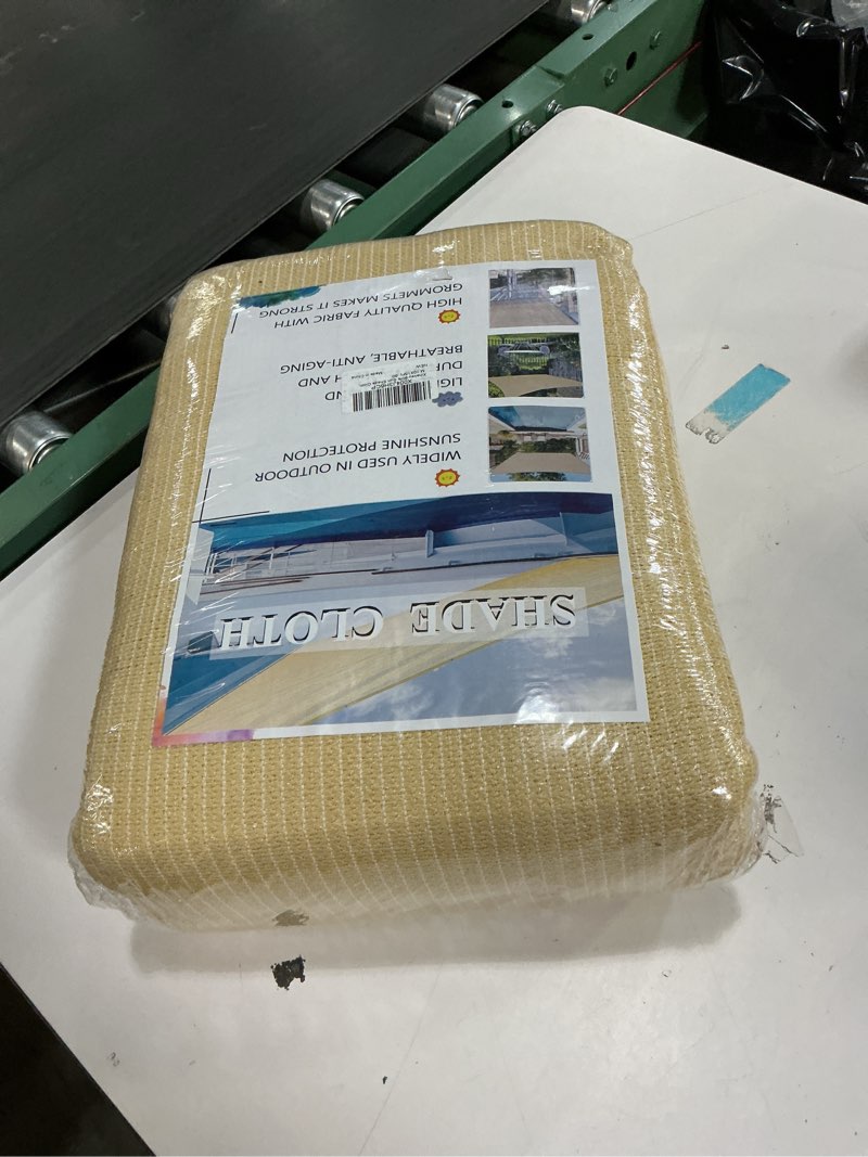 Condition photo showing New/Like New for xihakey 90% Sun Shade Cloth, 10X15Ft Pergola Shade Cover, Reinforced Grommets, UV Protected Shade Fabric Privacy Screen Canopy Ideal for Pergola, Patio, Garden, Porch, Deck & Backyard Retreats 10X15Ft Gray