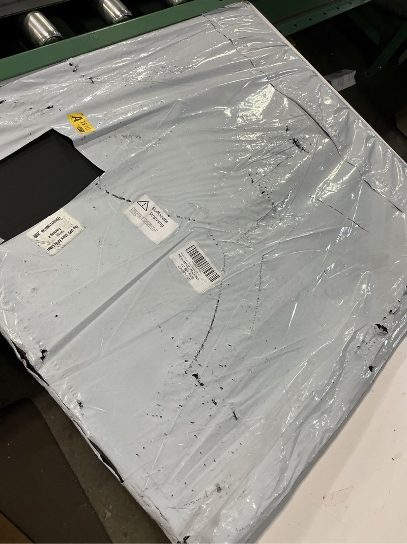 Condition photo showing New/Like New for 24"x30" black polymer mud flaps and 24"x3" mud flap reflector reflective tape fit for semi trucks trailers, 2 pack 24 x 30