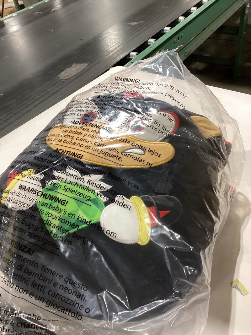 squishmallows original 14in “sonic the hedgehog” shadow holding green emerald plush (large)