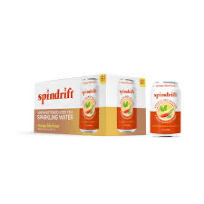 Mango black tea spindrift