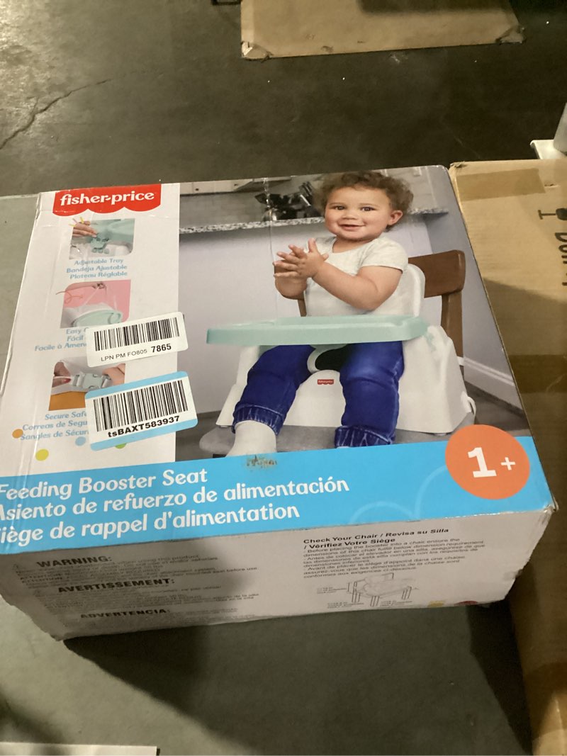 Condition photo showing Good Condition for ingenuity baby base 2-in-1 booster feeding and floor seat with self-storing tray - mist