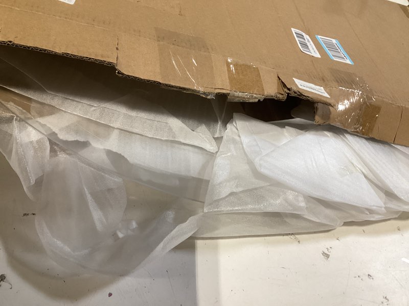 Condition photo showing Good Condition for clear window well covers outside 41" x 16", heavy duty polycarbonate basement/egress window well cover, uv resistant, tear-resistant, waterproof, windproof (only cover)
