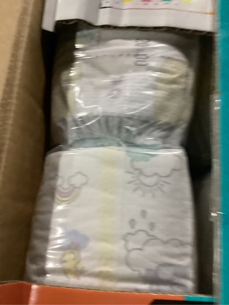 Condition photo showing New/Like New for pampers swaddlers sensitive disposable diapers - size 1 - 164ct: 8-14 lbs, with aloe, paraben-free, wetness indicator