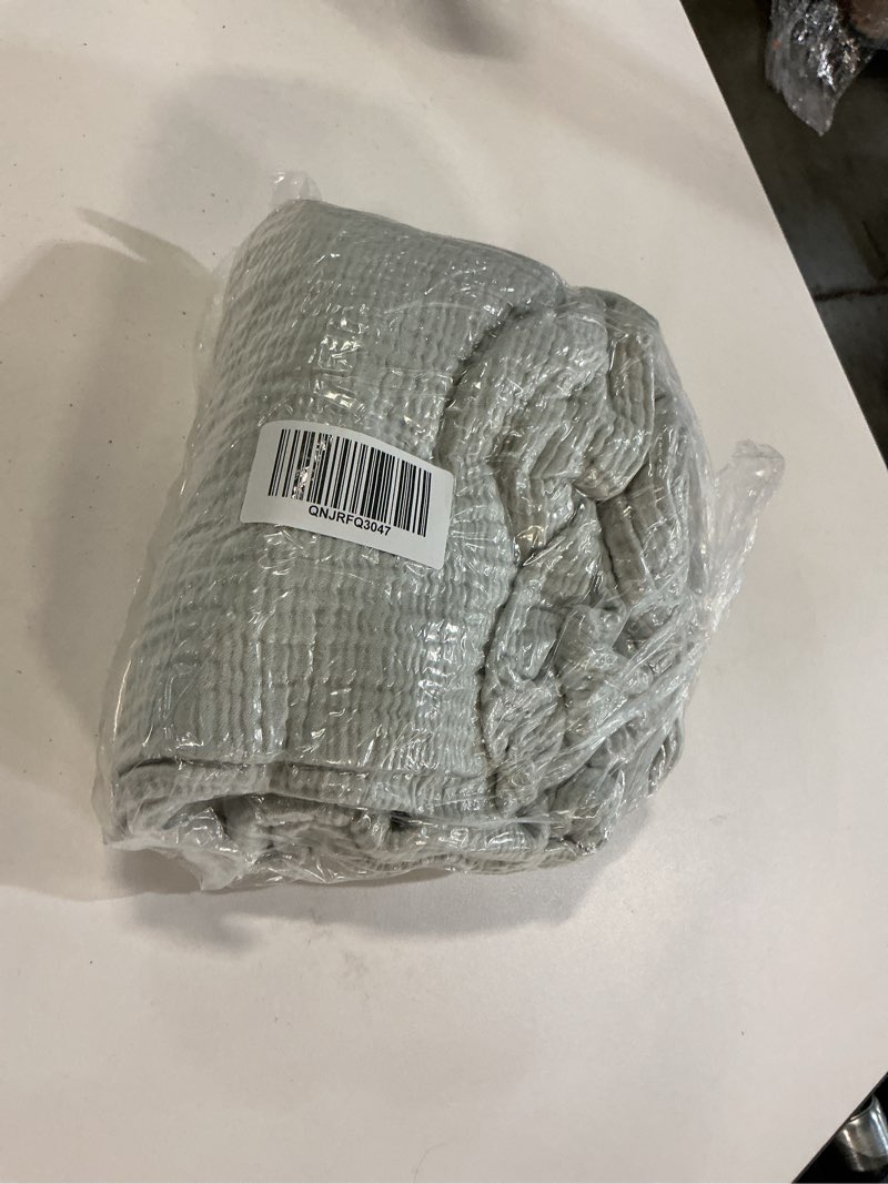 Condition photo showing Good Condition for organic airy gauze sham set, king, mist
