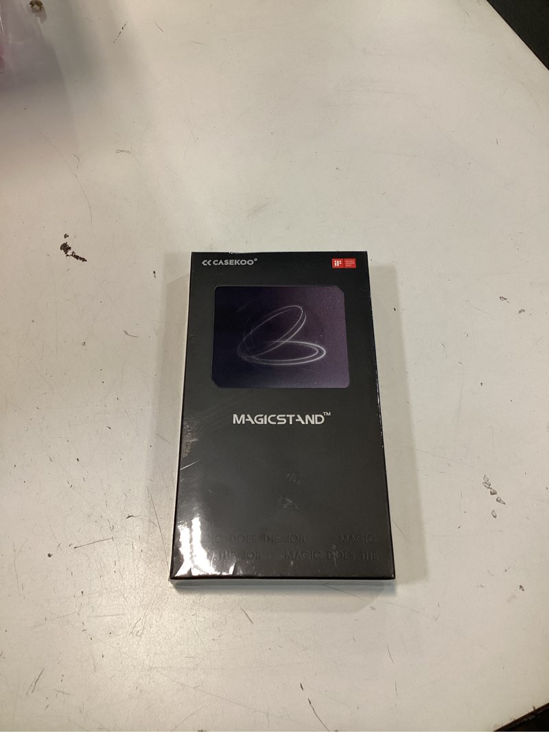 Condition photo showing New/Like New for CASEKOO Ultra Magnetic Stand for iPhone 16 Pro Case Clear [Compatible with MagSafe] [16FT Military-Grade Protection] Transparent Slim Phone Ring 16 Pro Phone Cover 6.3 inch, Clear for iPhone 16 Pro 6.3'' A-Clear