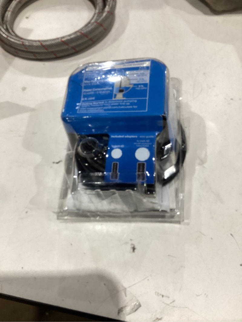 Condition photo showing As Is for smartpond low water shut-off 155-gph submersible corded electric fountain pump
