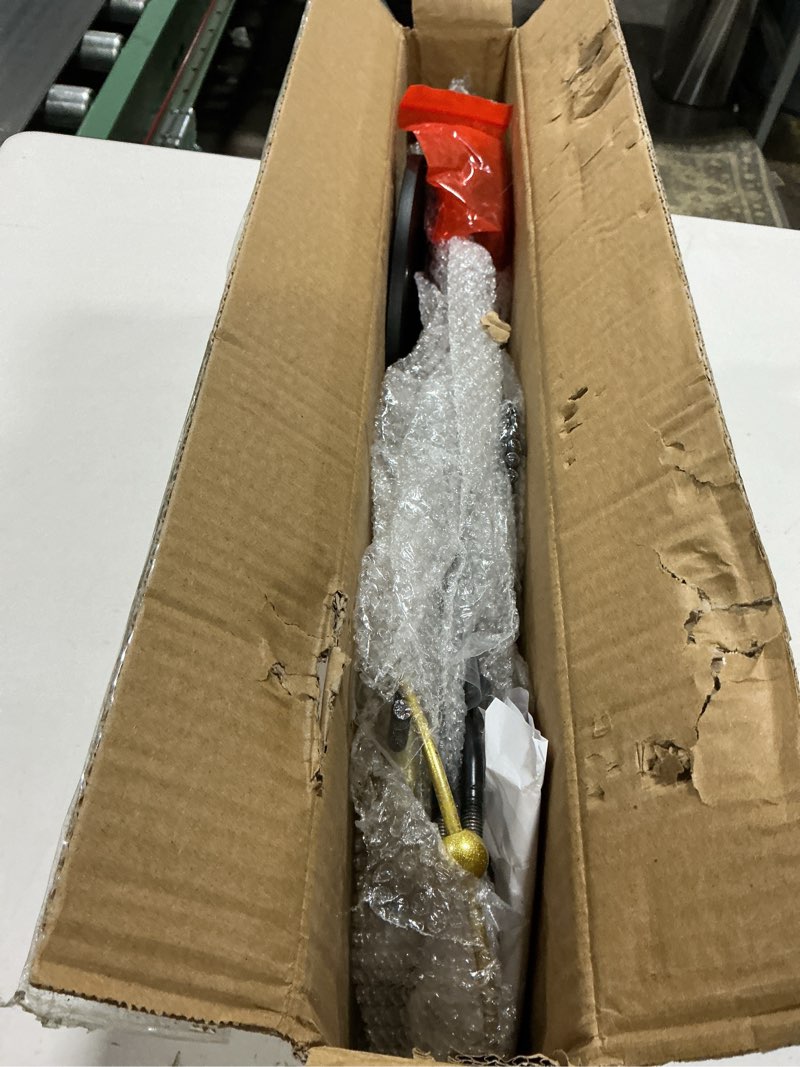 Condition photo showing Good Condition for 5 Pcs Fireplace Tools Set, Indoor/Outdoor Fireplace Tool Set Includes Fire Poker, Tongs, Brush, Shovel and Stand, Heavy-Duty Black Wrought Iron Fireplace Accessories for Fire Pit & Fireplace