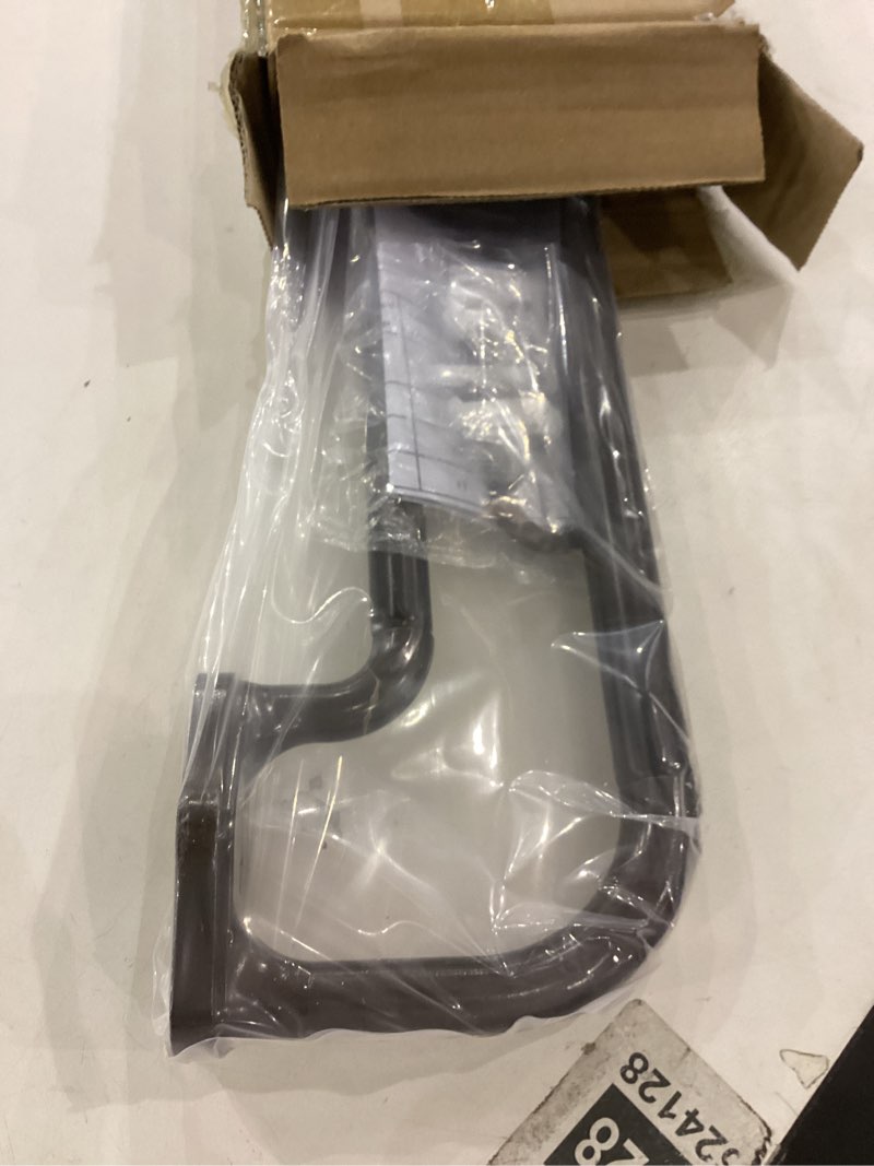 Condition photo showing New/Like New for Dark Bronze Double Curtain Rods For Windows 36-72 Inch,Heavy Duty Double Curtain Rod with Aluminum Finials and Bracket,Adjustable Double Window Rods For Blackout Or Room Darkening Panels Dark Bronze 36-72"